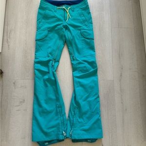 Burton xxs Dry Ride ski snowboard Pants Waist 13 1/2 inseam 32” great condition